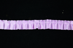 .75 Inch Lavender Pleated Ribbon (25 Yards) SALE ITEM